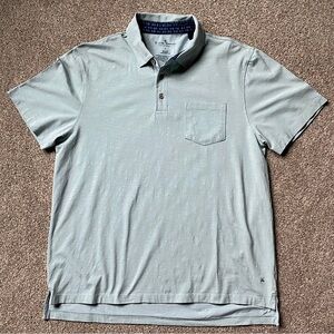 🎉Tailor Vintage SS Polo, Men’s LG, Soft Green - Jaxen Grey